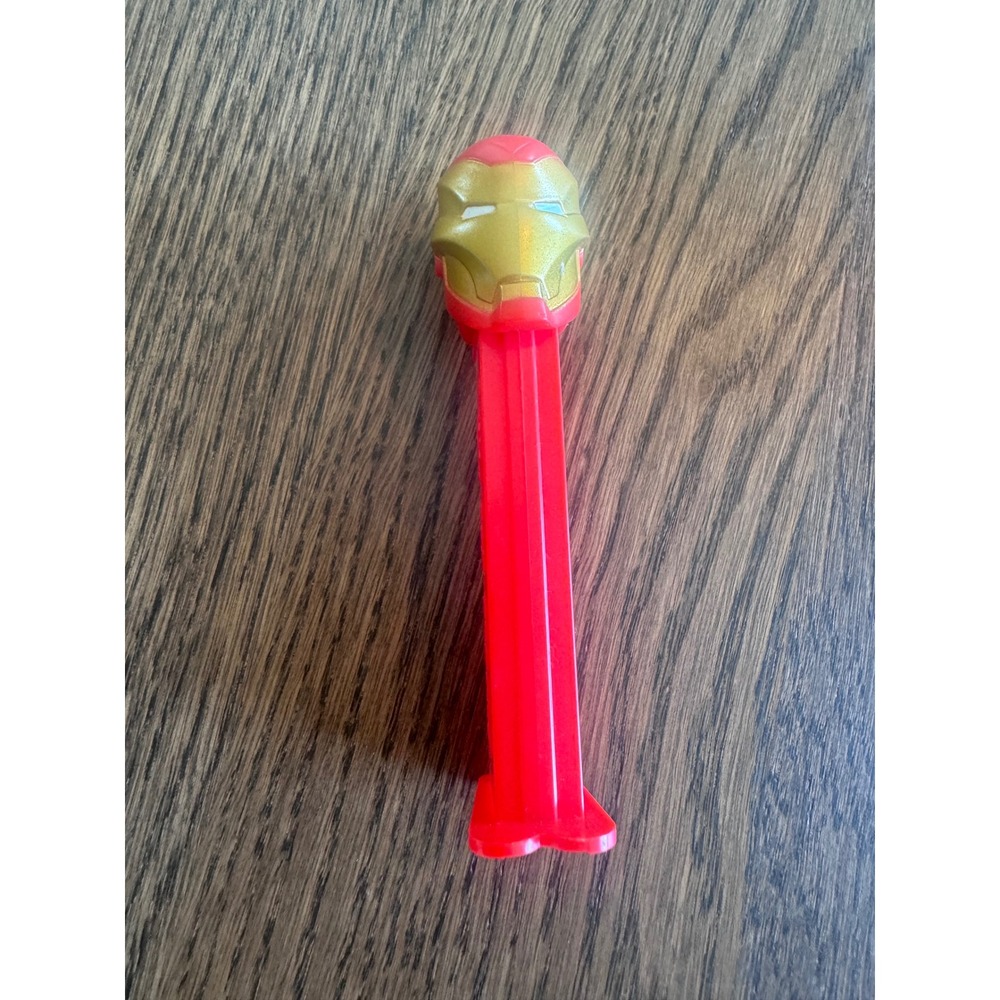 Marvel Avengers Iron Man PEZ Dispenser Red Gold Tony Stark Collectible